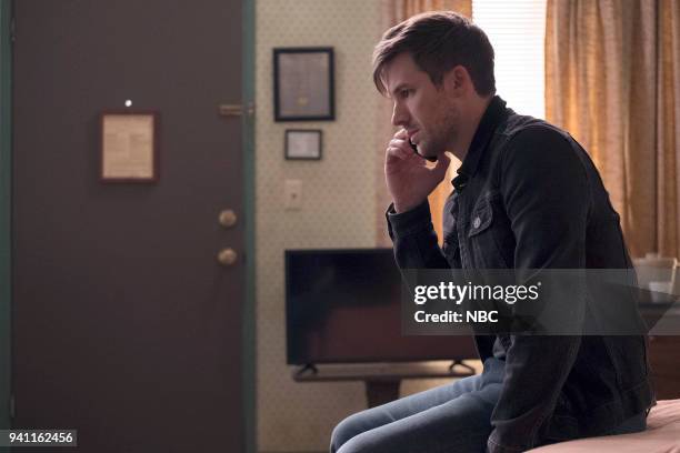 The Salem Witch Hunt" Episode 204 -- Pictured: Matt Lanter as Wyatt Logan --