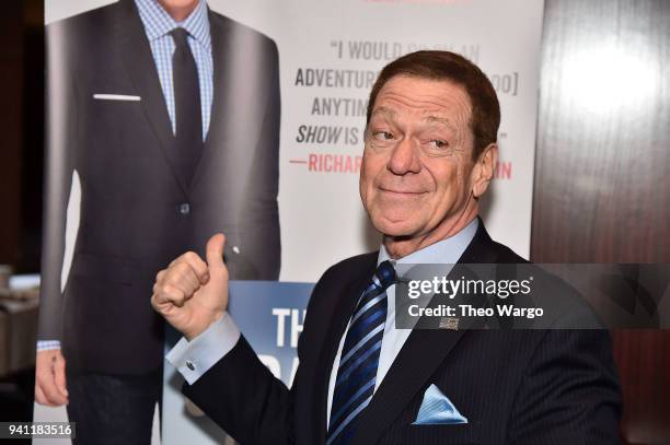 Joe Piscopo attends Geraldo Rivera Launches His New Book "The Geraldo Show: A Memoir" at Del Frisco's Grille on April 2, 2018 in New York City.