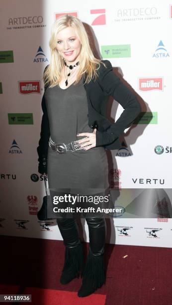 Eva Habermann attends the Movie Meets Media 10th Anniversary event on December 07, 2009 in Hamburg, Germany.