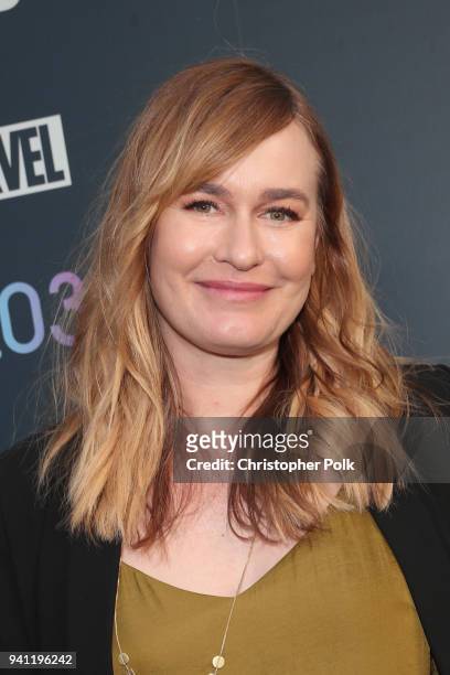 Maggie Phillips attends the premiere of FX's 'Legion' Season 2 at DGA Theater on April 2, 2018 in Los Angeles, California.