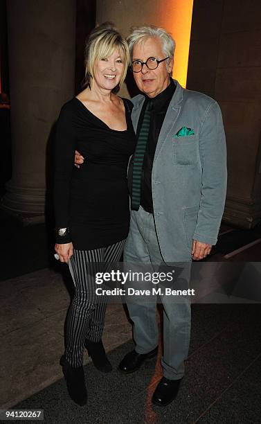 Julia Somerville and Jeremy Dixon attend the Turner Prize 2009 winner announcement, at Tate Britain on December 7, 2009 in London, England.