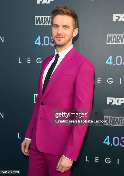 Dan Stevens attends the premiere of FX's 'Legion' Season 2 at DGA Theater on April 2, 2018 in Los Angeles, California.