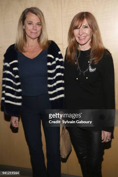 Debbie Bancroft and Nicole Miller attend "A Quiet Place" New York Premiere After Party on April 2, 2018 in New York City.