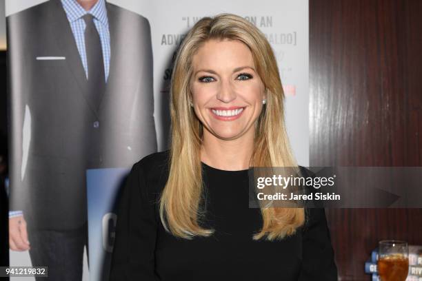 Ainsley Earhardt attends Sean Hannity & Friends celebrate the publication of "The Geraldo Show: A Memoir" by Geraldo Rivera at Del Frisco's on April...