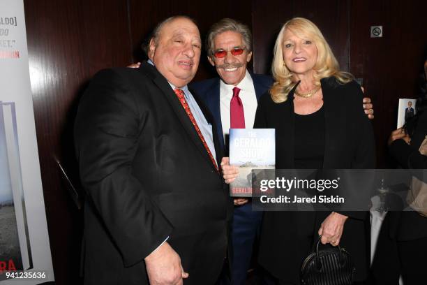 John Catsimatidis, Geraldo Rivera and Margo Catsimatidis attend Sean Hannity & Friends Celebrate the Publication of The Geraldo Show, A Memoir By...