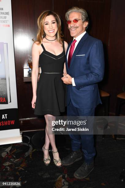 Isabella Holmes Rivera and Geraldo Rivera attend Sean Hannity & Friends Celebrate the Publication of The Geraldo Show, A Memoir By Geraldo Rivera at...