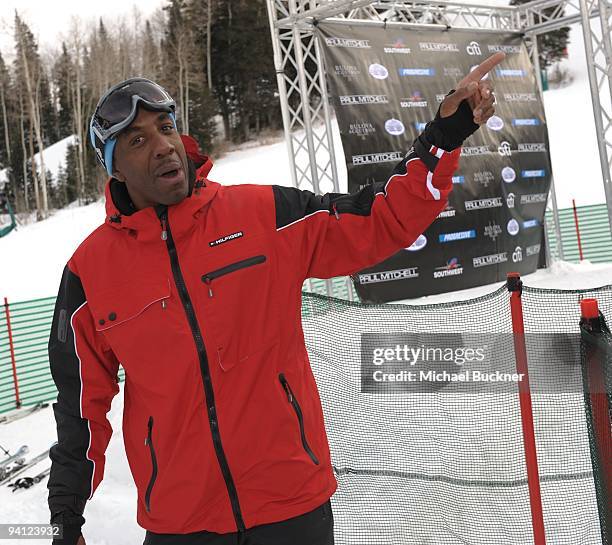 Actor J.B. Smoove attends the Pro-Am Ski Race at Juma Entertainment's 18th Deer Valley Celebrity Skifest at on December 5, 2009 in Deer Valley, Utah.