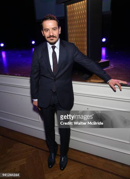Max Casella attends the Stage Directors and Choreographers Foundation event honoring Julie Taymor with the Mr. Abbott Award at the Bohemian National...