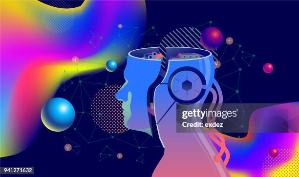 ai design - head stock illustrations