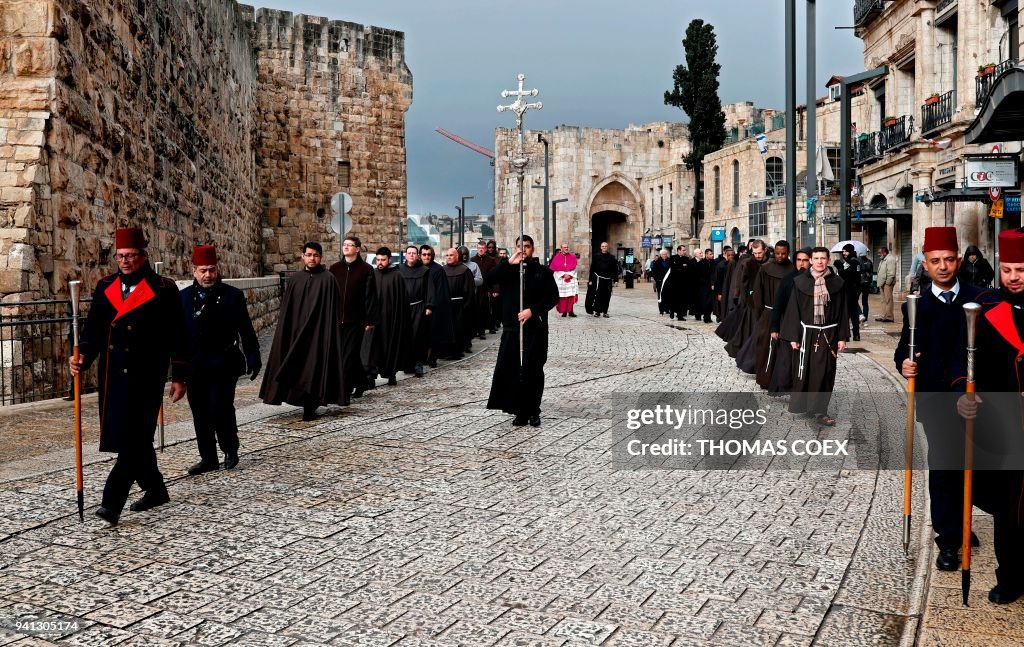 PALESTINIAN-ISRAEL-JERUSALEM-RELIGION-CHRISTIANITY-FRANCISCANS