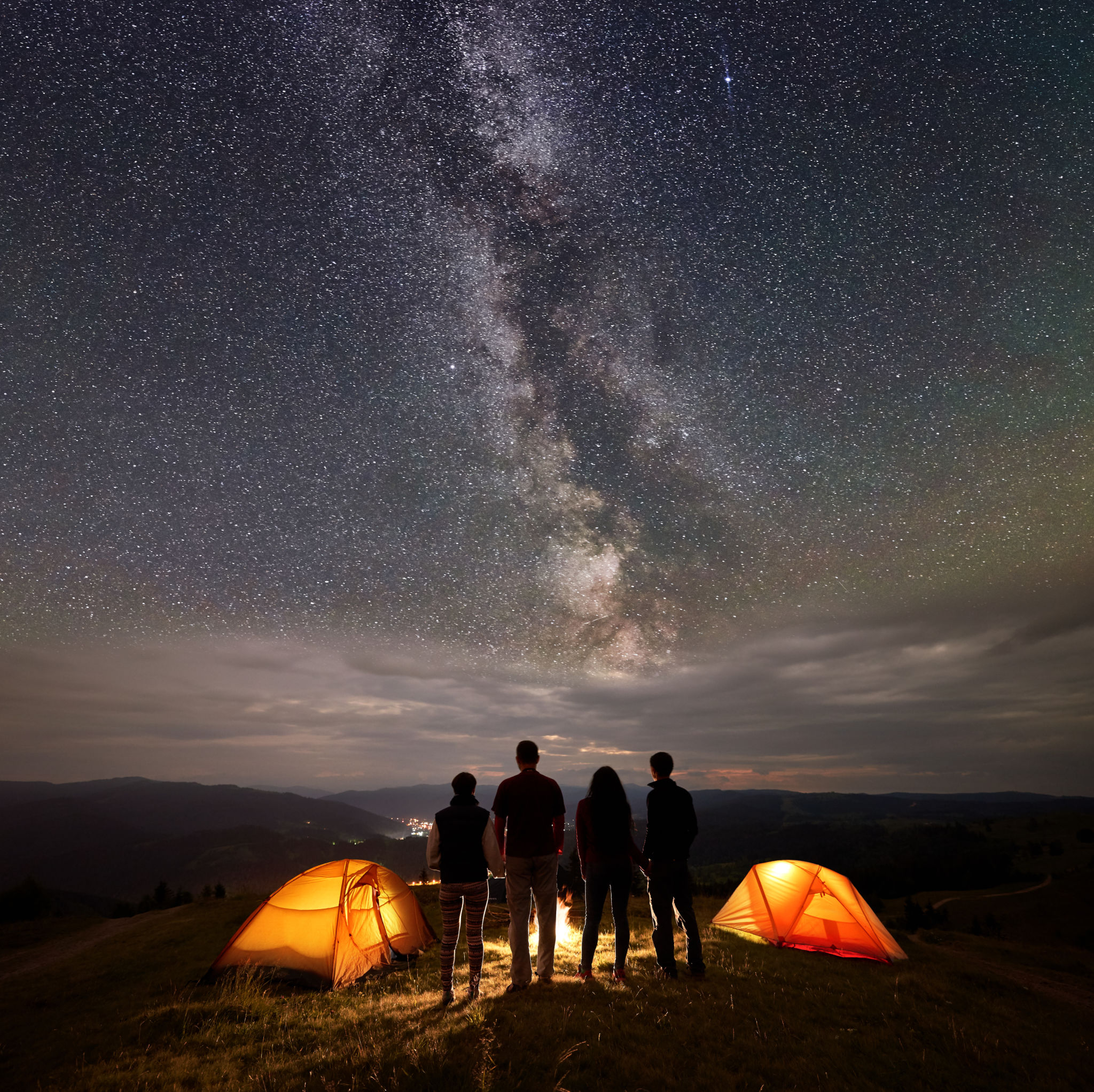 group camping