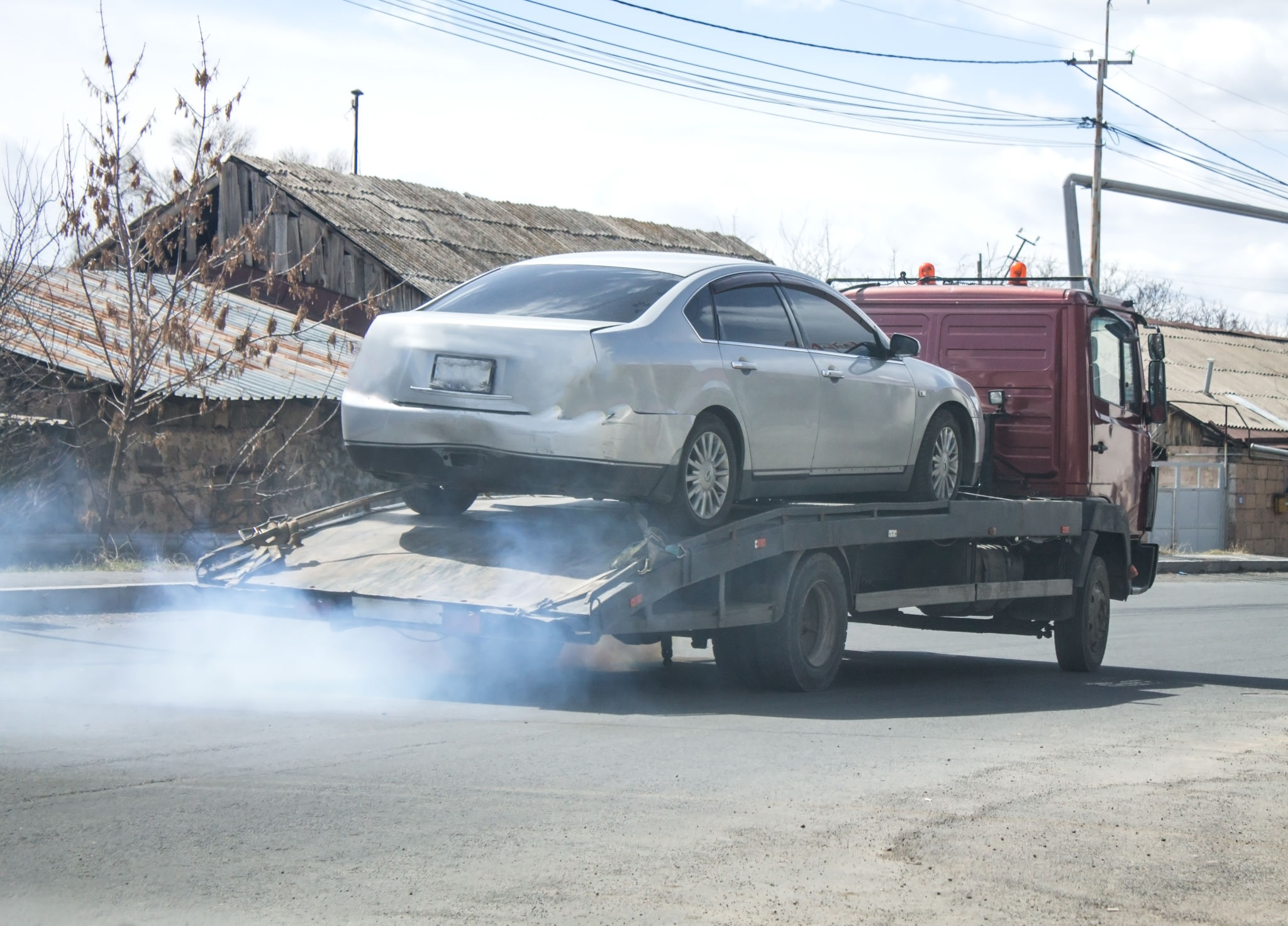 car stuck recovery