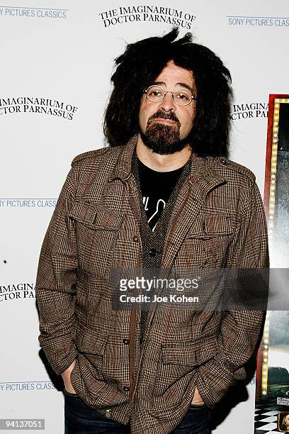 Musician Adam Duritz attends the premiere of "The Imaginarium of Doctor Parnassus" at the Crosby Street Hotel on December 7, 2009 in New York City.
