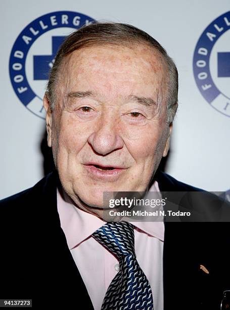 Sirio Maccioni attends the 2009 Annual Food Allergy Ball at The Waldorf=Astoria on December 7, 2009 in New York City.