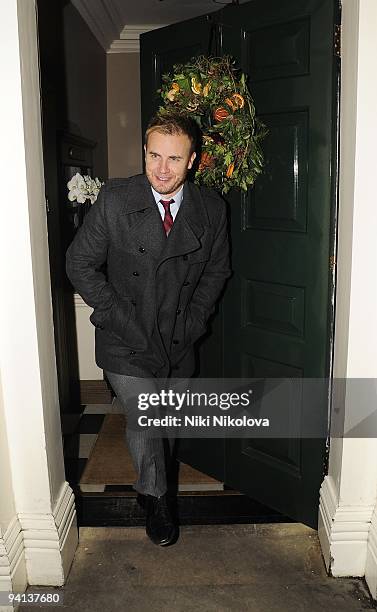 Gary Barlow seen on December 7, 2009 in London, England.