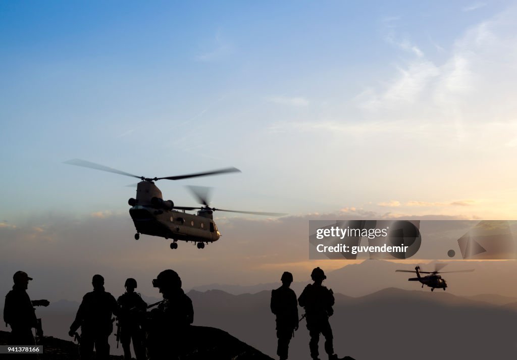 Missione militare al crepuscolo