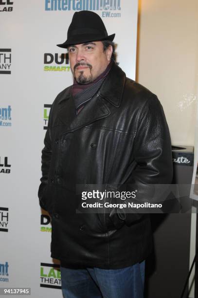 David Zayas attends LAByrinth Theater Company's 6th Annual Gala Benefit at St. Paul The Apostle Church on December 7, 2009 in New York City.