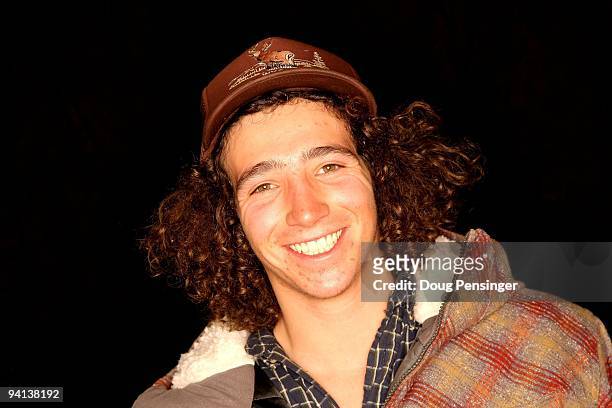 Luke Mitrani of the US Snowboarding Half Pipe Pro Team poses for a portrait at Woodward at Copper on December 1, 2009 in Copper Mountain, Colorado.