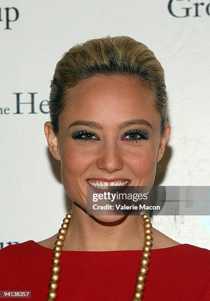 Actress Lauren C. Mayhew arrives at the Help Group Holiday Gala to benefit Children with autism on December 7, 2009 in Beverly Hills, California.