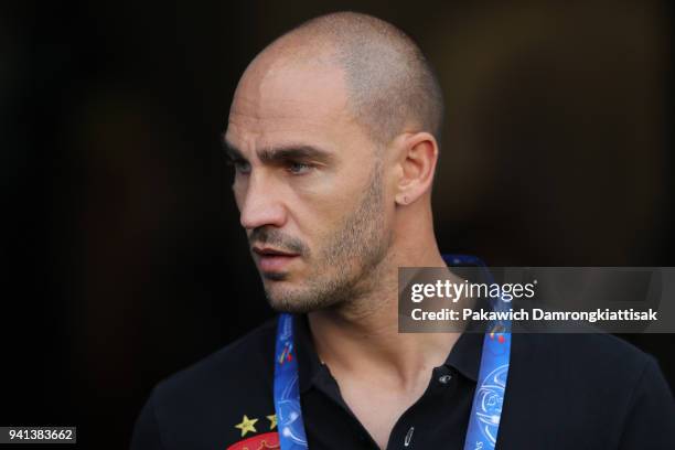 Paolo Cannavaro, staff of Guangzhou Evergrande FC, during the AFC Champions League Group G match between Buriram United and Guangzhou Evergrande at...