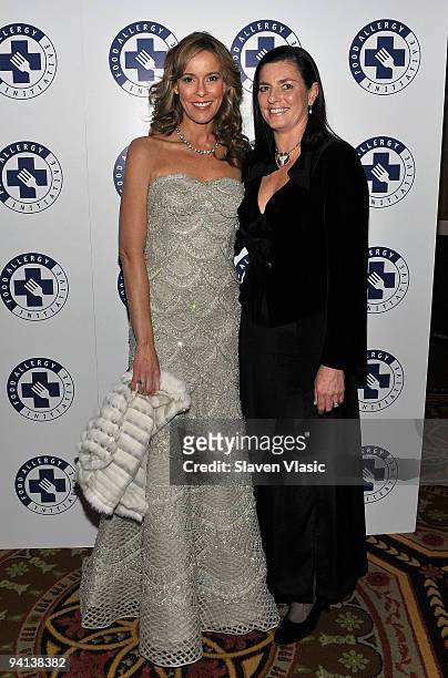 Julia Koch and Mary Richardson Kennedy attend the 2009 Annual Food Allergy Ball at The Waldorf=Astoria on December 7, 2009 in New York City.