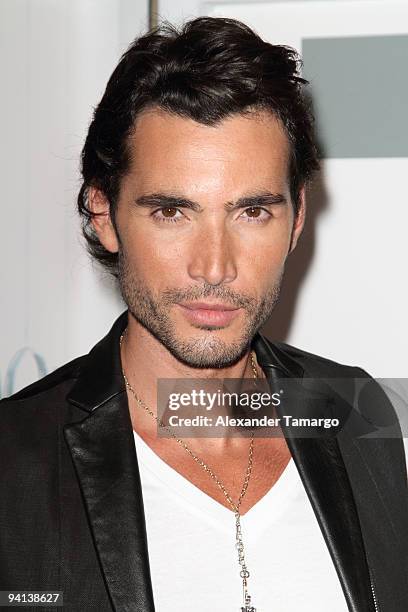 Khotan Fernandez attends Telemundo's Perro Amor launch party at W Hotel on December 7, 2009 in Miami Beach, Florida.