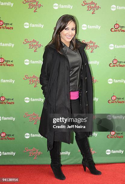 Walt Disney Television via Getty Images FAMILY EVENT - In support of its new original holiday movie, "SANTA BABY 2: CHRISTMAS MAYBE" and the...