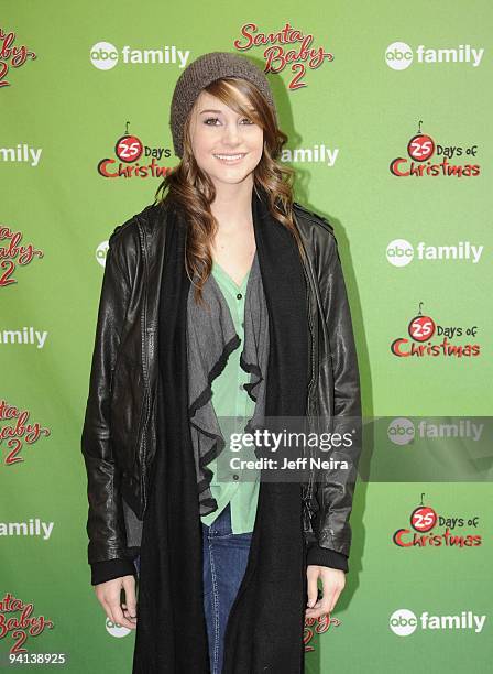 Walt Disney Television via Getty Images FAMILY EVENT - In support of its new original holiday movie, "SANTA BABY 2: CHRISTMAS MAYBE" and the...