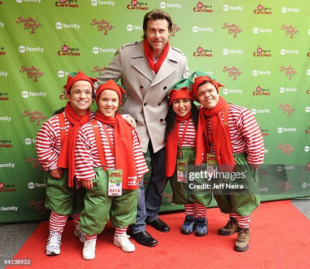 Walt Disney Television via Getty Images FAMILY EVENT - In support of its new original holiday movie, "SANTA BABY 2: CHRISTMAS MAYBE" and the...