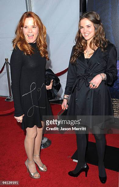 Actress Lea Thompson and daughter Zoe Thompson arrive at the premiere of Paramount Pictures' "The Lovely Bones" at Grauman's Chinese Theatre on...