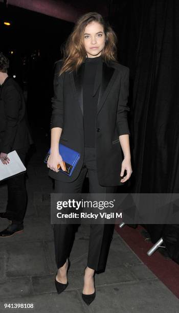 Barbara Palvin attends the Elle Style Awards 2014 at One Embankment on February 18, 2014 in London, England.