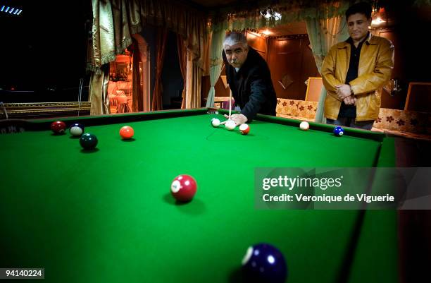 General Dostum at his palace in Kabul, Afghanistan.