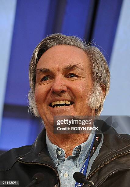 Designer Burt Rutan attends the unveiling of Virgin Galactic's SpaceShipTwo on December 7, 2009 at the Mojave Air and Space Port in Mojave,...