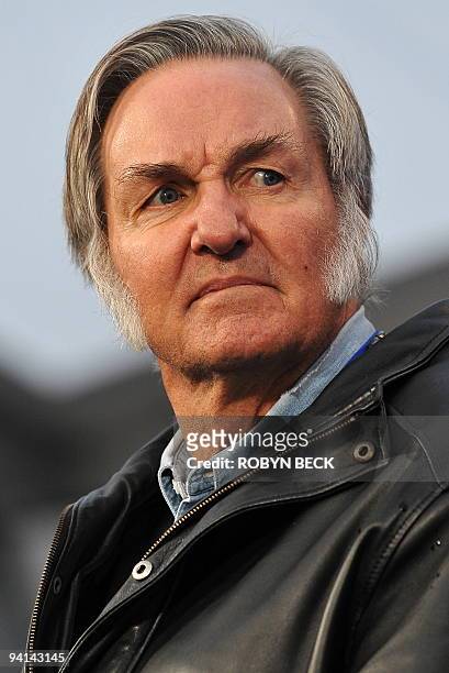 Designer Burt Rutan attends the unveiling of Virgin Galactic's SpaceShipTwo on December 7, 2009 at the Mojave Air and Space Port in Mojave,...