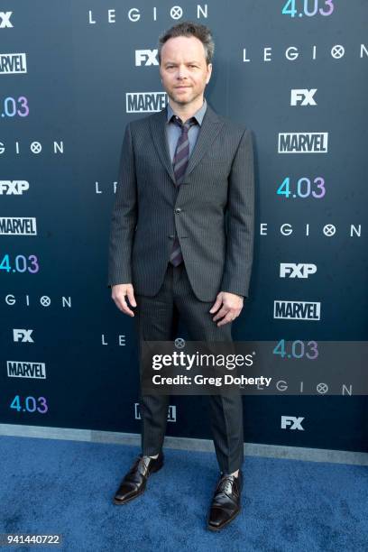 Noah Hawley attends the "Legion" Season 2 Premiere at DGA Theater on April 2, 2018 in Los Angeles, California.