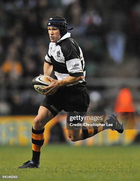 Matt Giteau of Barbarians during the MasterCard Trophy match between Barbarians and New Zealand at Twickenham Stadium on December 5, 2009 in London,...