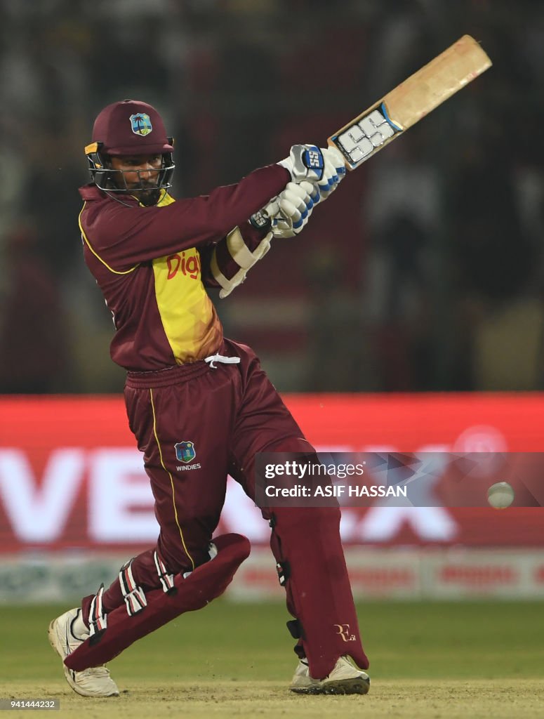 Ramdin West Indies batsman Denesh Ramdin plays a shot during the third and ...