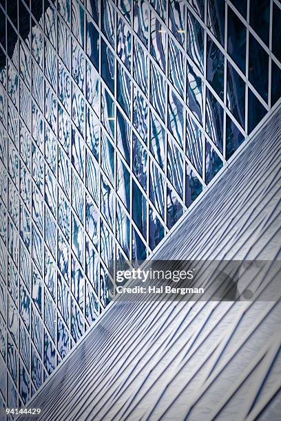 seattle public library abstract architecture - seattle public library stock pictures, royalty-free photos & images