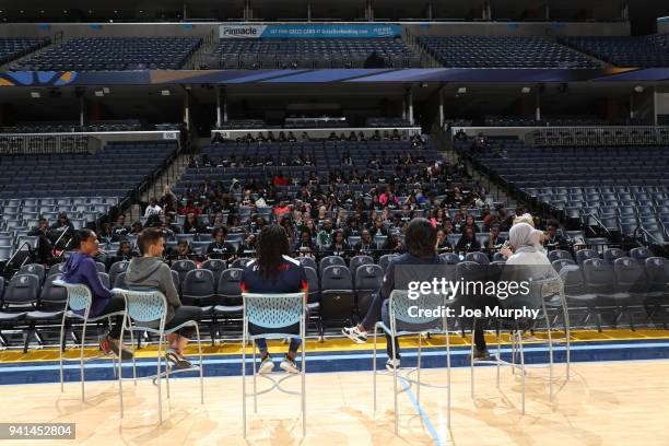 Basketball Player and Speaker, Bilqis Abdul-Qaadir, Former WNBA player, Tamika Catchings, Sports Dietician, Meg Mangano, US Soccer player, Angela...