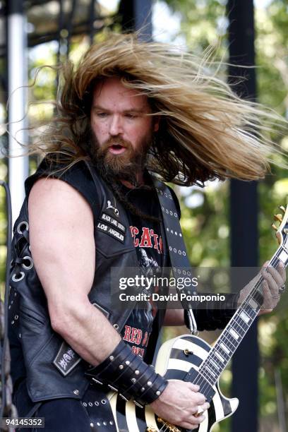 Zakk Wylde of Black Label Society and Ozzy Osbourne