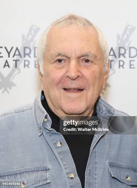 John Kander attends the press photocall for 'The Beast In The Jungle' at the New 42nd Street Studios on April 3, 2018 in New York City.