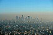 Brown Layer of Los Angeles Smog