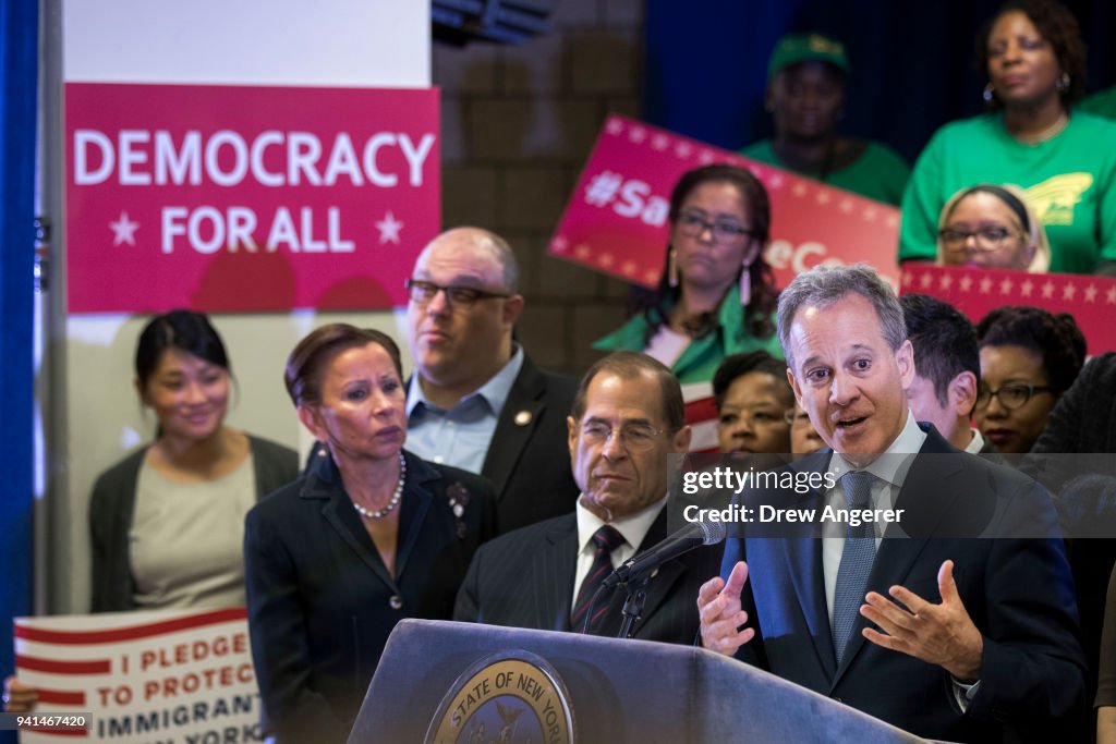 NY Attorney General Schneiderman Files Suit Against Trump Administration Over Census