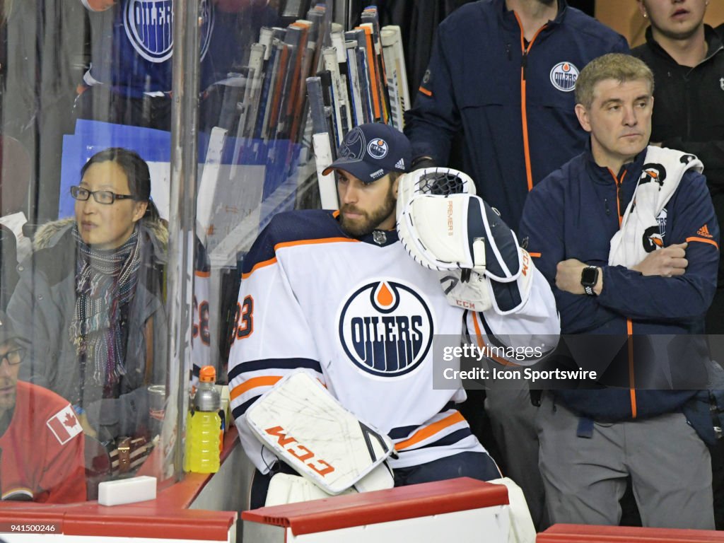 NHL: MAR 31 Oilers at Flames