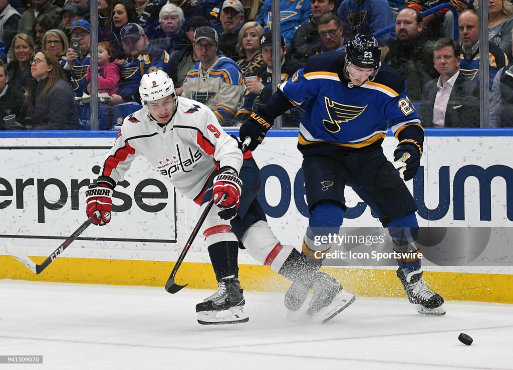 NHL: APR 02 Capitals at Blues