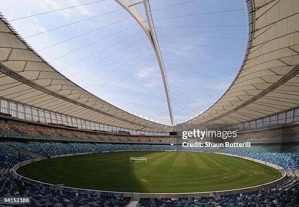 General view of the Moses Mabhida Stadium during the FIFA 2010 World News Agency Tour in Durban, South Africa.