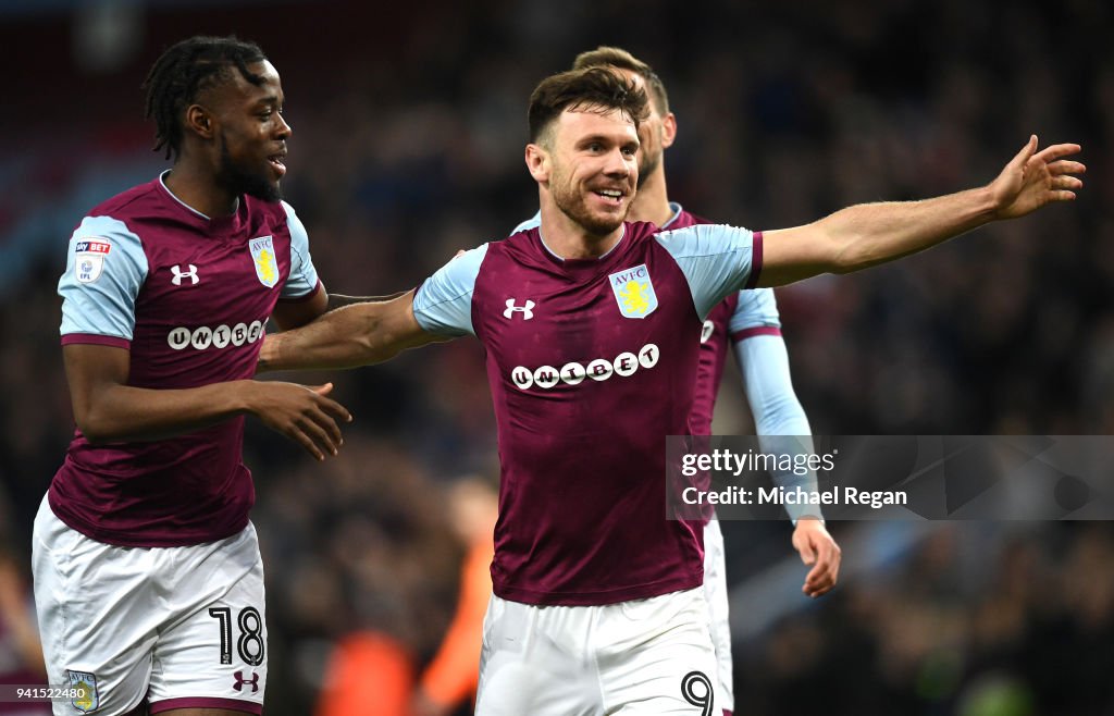 Aston Villa v Reading - Sky Bet Championship