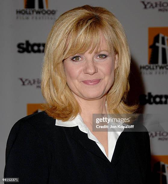 Actress Bonnie Hunt arrives at the 12th Annual Hollywood Film Festival Awards Gala at The Beverly Hilton Hotel on October 27, 2008 in Beverly Hills,...