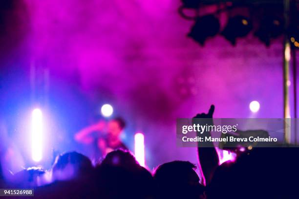 concert - metalhead stock pictures, royalty-free photos & images
