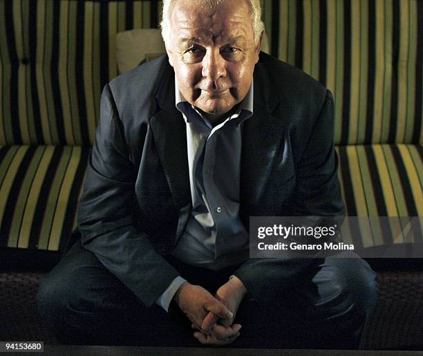 Director Jim Sheridan poses at a portrait session for the Los Angeles Times in Los Angeles, CA on December 3, 2009. CREDIT MUST READ: Genaro...